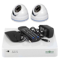 Комплект видеонаблюдения Greenvision GV-K-S15/02 1080P (6658)