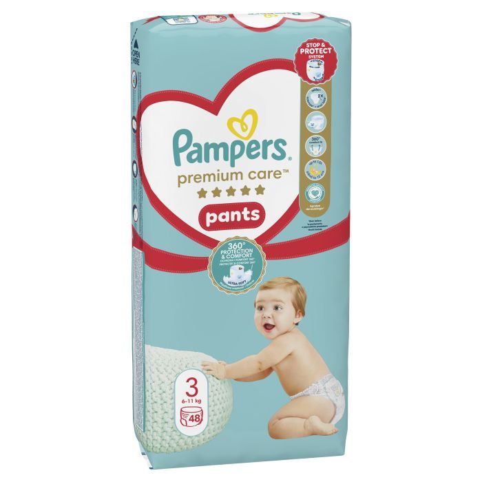 Подгузники Pampers Premium Care Pants Midi Розмір 3 (6-11 кг) 70 шт (8001090759955) изображение 2