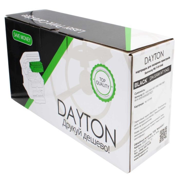 Картридж Dayton Samsung MLT-D104S 1.5k (DN-SAM-NT104S) изображение 4