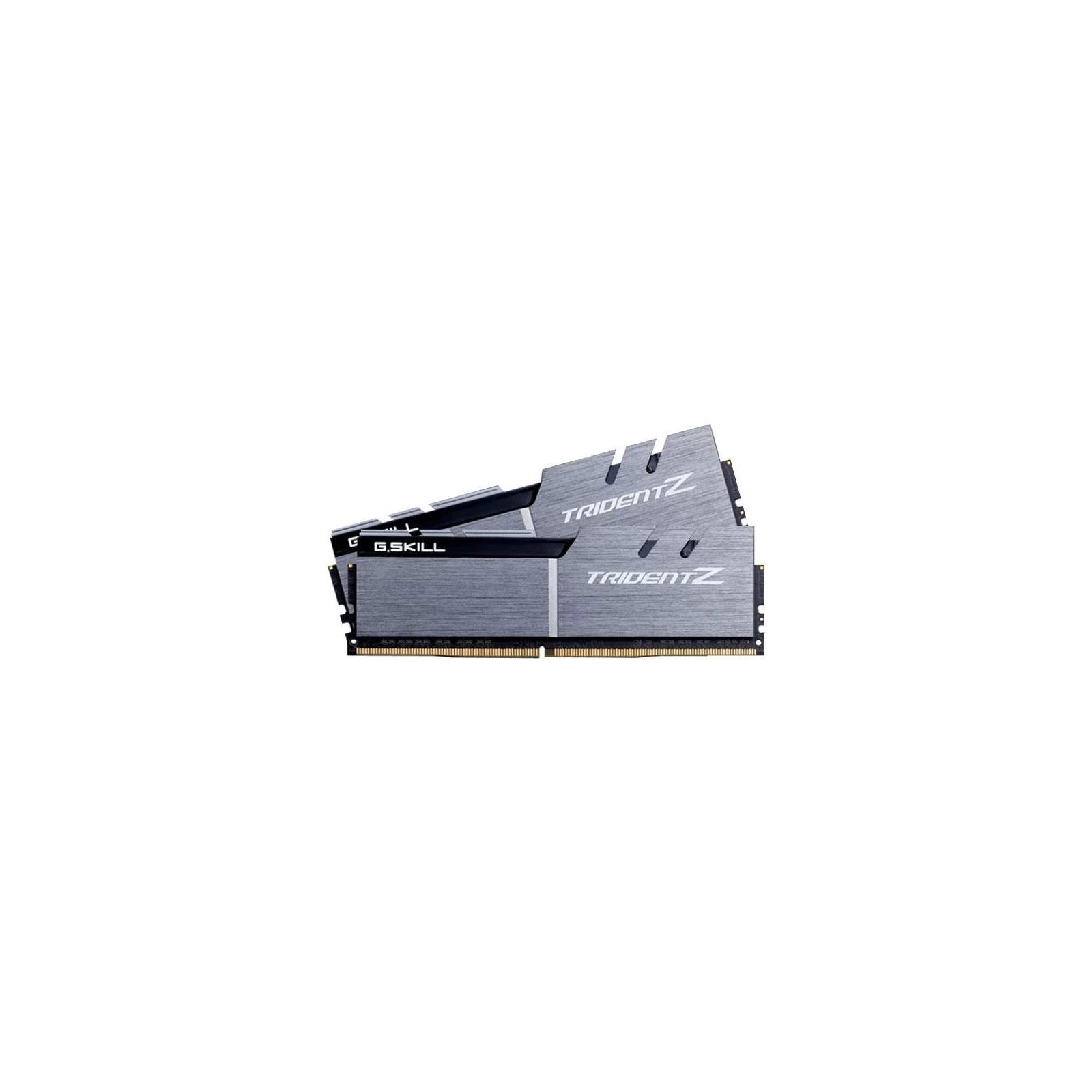 Модуль памяти для компьютера DDR4 16GB (2x8GB) 3200 MHz Trident Z Black G.Skill (F4-3200C16D-16GTZSK) изображение 2