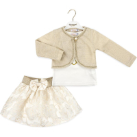 Набір дитячого одягу Verscon святковий (3580-110G-beige)