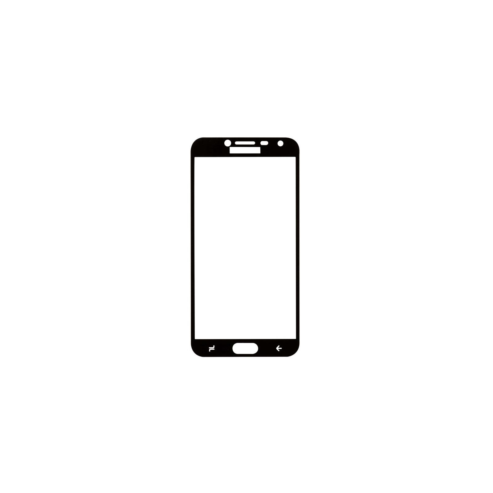 Скло захисне MakeFuture для Samsung J4 2018 Black Full Cover Full Glue (MGFCFG-SJ418B) зображення 3