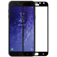 Стекло защитное MakeFuture для Samsung J4 2018 Black Full Cover Full Glue (MGFCFG-SJ418B) изображение 4