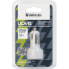 Зарядний пристрій Defender UCA-15, 2*USB, 5V/2.1A, White (83562) зображення 3