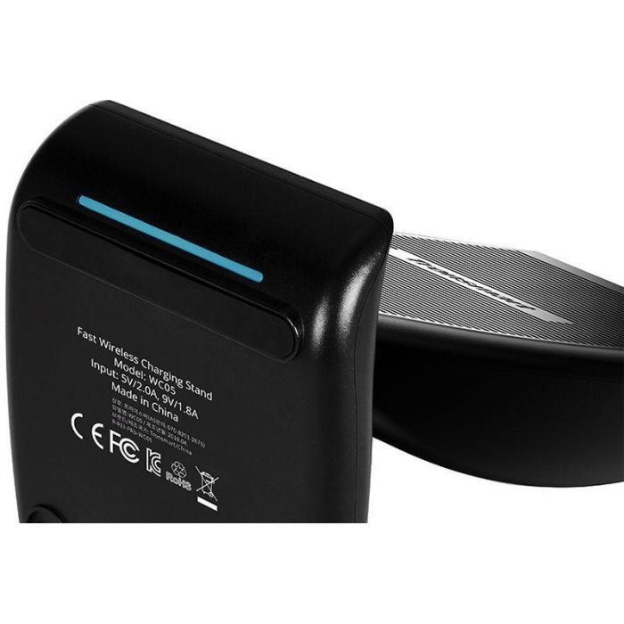 Зарядное устройство Tronsmart WC05 Dual Coil Wireless Charger Black (280614) изображение 2