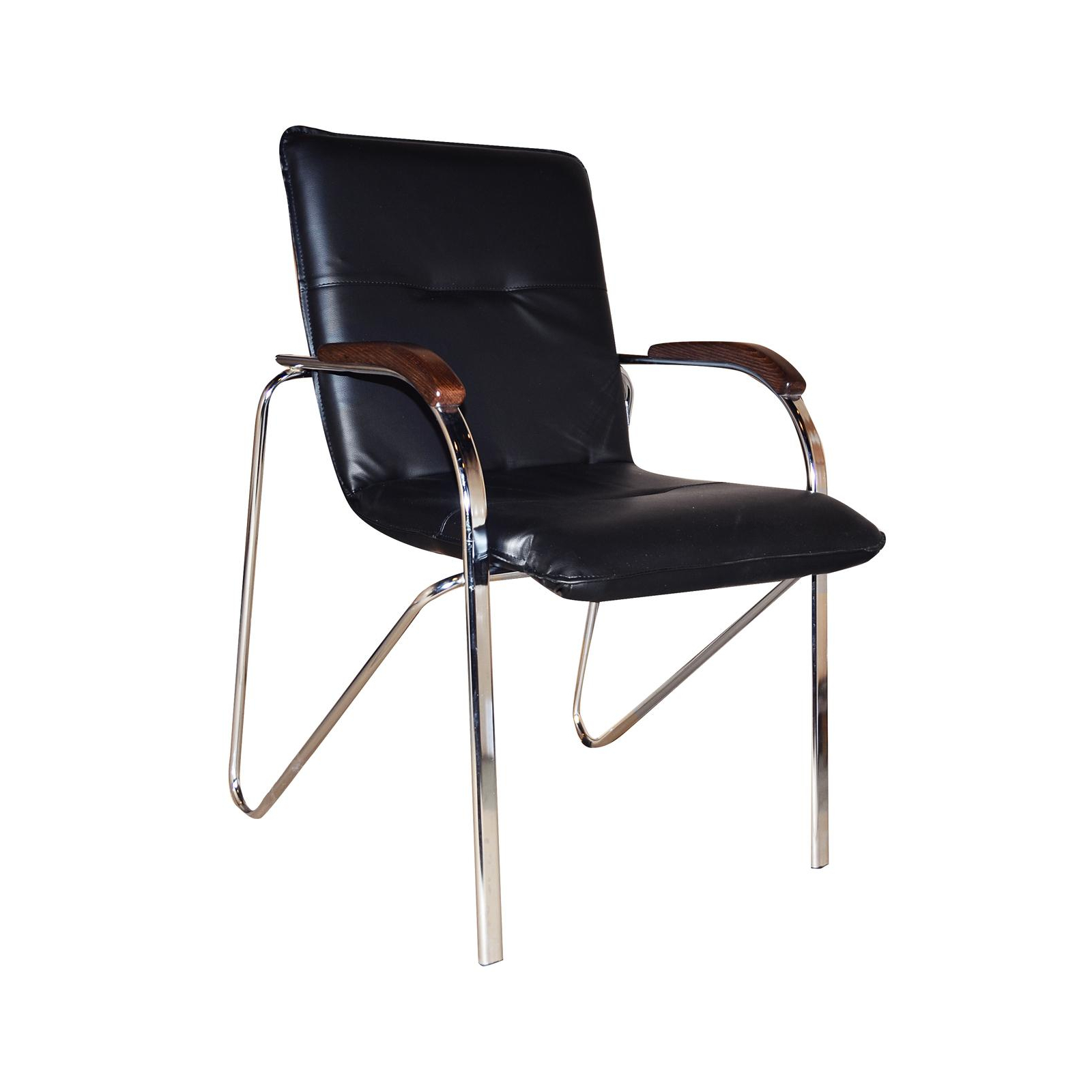 Офісний стілець Примтекс плюс Samba chrome wood 1.031 CZ-3 Black (Samba chrome wood 1.031 CZ-3)
