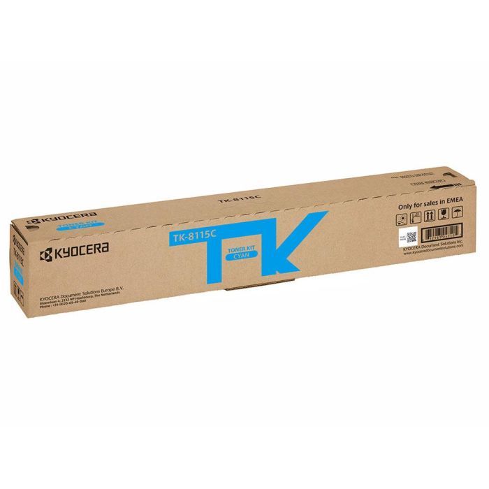Тонер-картридж Kyocera TK-8115C Cyan 6K (1T02P3CNL0) зображення 2