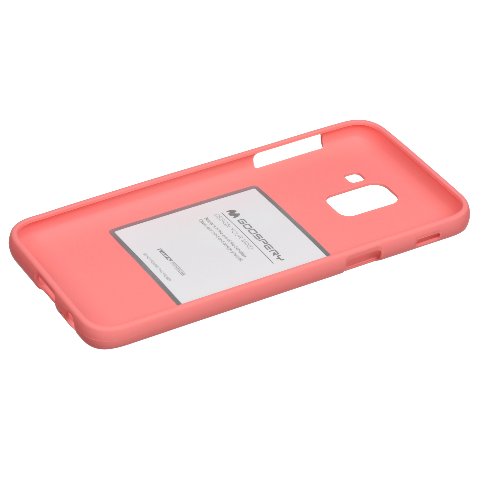 Чохол до мобільного телефона Goospery Samsung Galaxy J6 (J600) SF Jelly Pink (8809621260655) зображення 2