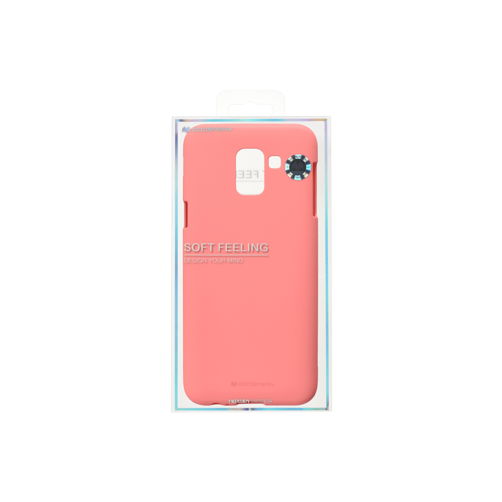 Чохол до мобільного телефона Goospery Samsung Galaxy J6 (J600) SF Jelly Pink (8809621260655) зображення 3