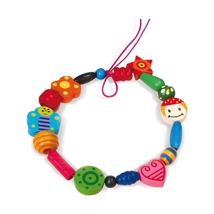 Набор для творчества Viga Toys Деревянные бусинки (56002) изображение 2