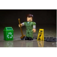 Фигурка для геймеров Jazwares Roblox Core Figures Welcome to Bloxburg: Glen the Janitor W3 (ROG0106) изображение 2