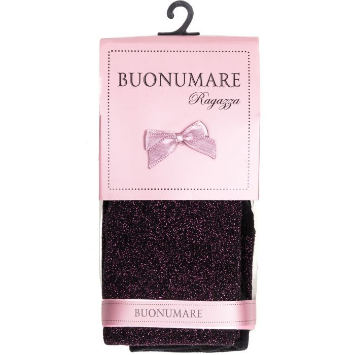 Колготки детские BNM с люрексом (M0C0301-1366-13G-dark burgundy) изображение 2