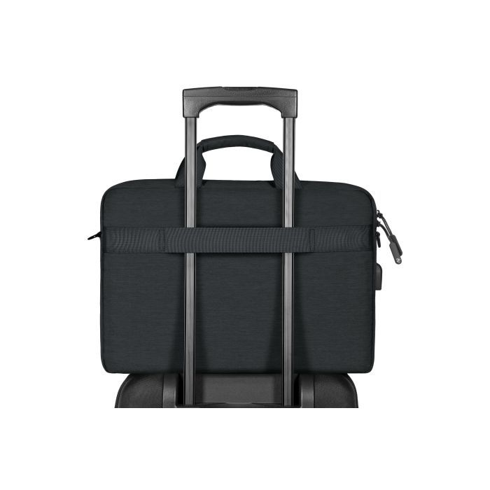 Сумка для ноутбука 2E 16" CrossSquares, Burgundy (2E-CBN9198BG) изображение 10