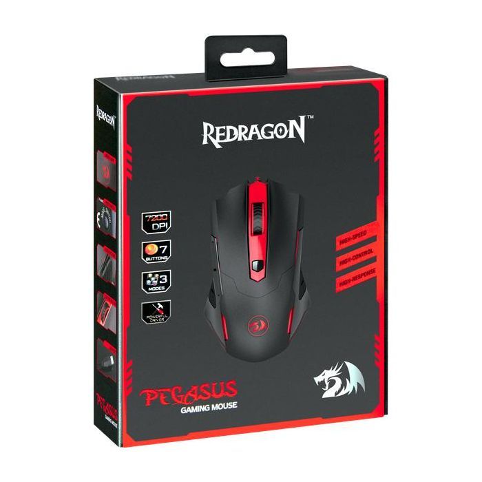 Мышка Redragon Pegasus Black (74806) изображение 7