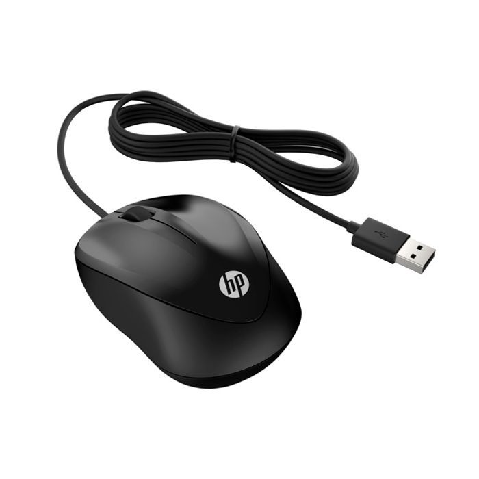 Мишка HP 1000 Black (4QM14AA)