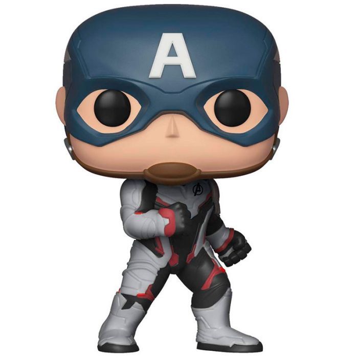 Фигурка для геймеров Funko Pop cерии Мстители: Финал - Капитан Америка в белом костюме (36661)