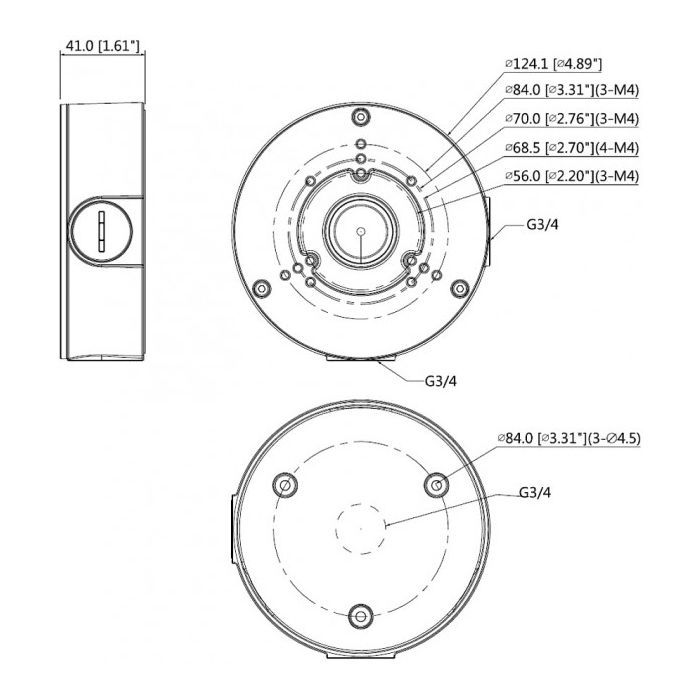 Крепление для видеокамеры Dahua DH-PFA130-E изображение 6