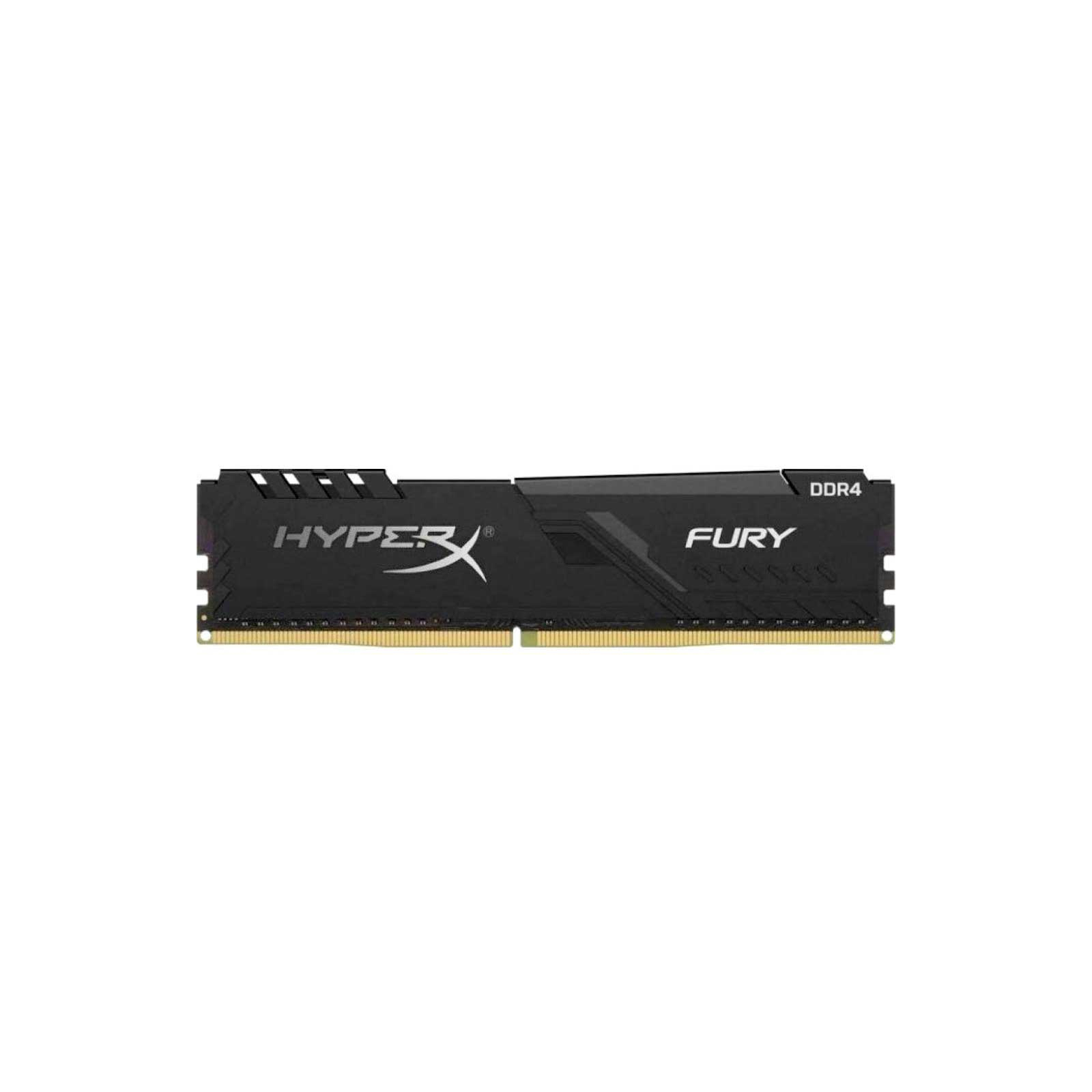 Модуль пам'яті для комп'ютера DDR4 8GB 3466 MHz HyperX FURY Black Kingston Fury (ex.HyperX) (HX434C16FB3/8)
