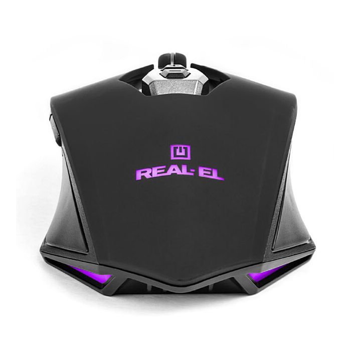 Мышка REAL-EL RM-525 Black изображение 4