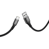 Дата кабель USB 2.0 AM to Type-C 1.0m Jagger T-C814 Black T-Phox (T-C814 black) изображение 3