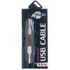Дата кабель USB 2.0 AM to Micro 5P 1.8m white Atcom (16122)