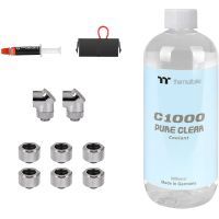 Набор для сборки CЖO ThermalTake Pacific M240,R 240mm/Hard Tube/pure clear coolant (CL-W216-CU00SW-A) изображение 6