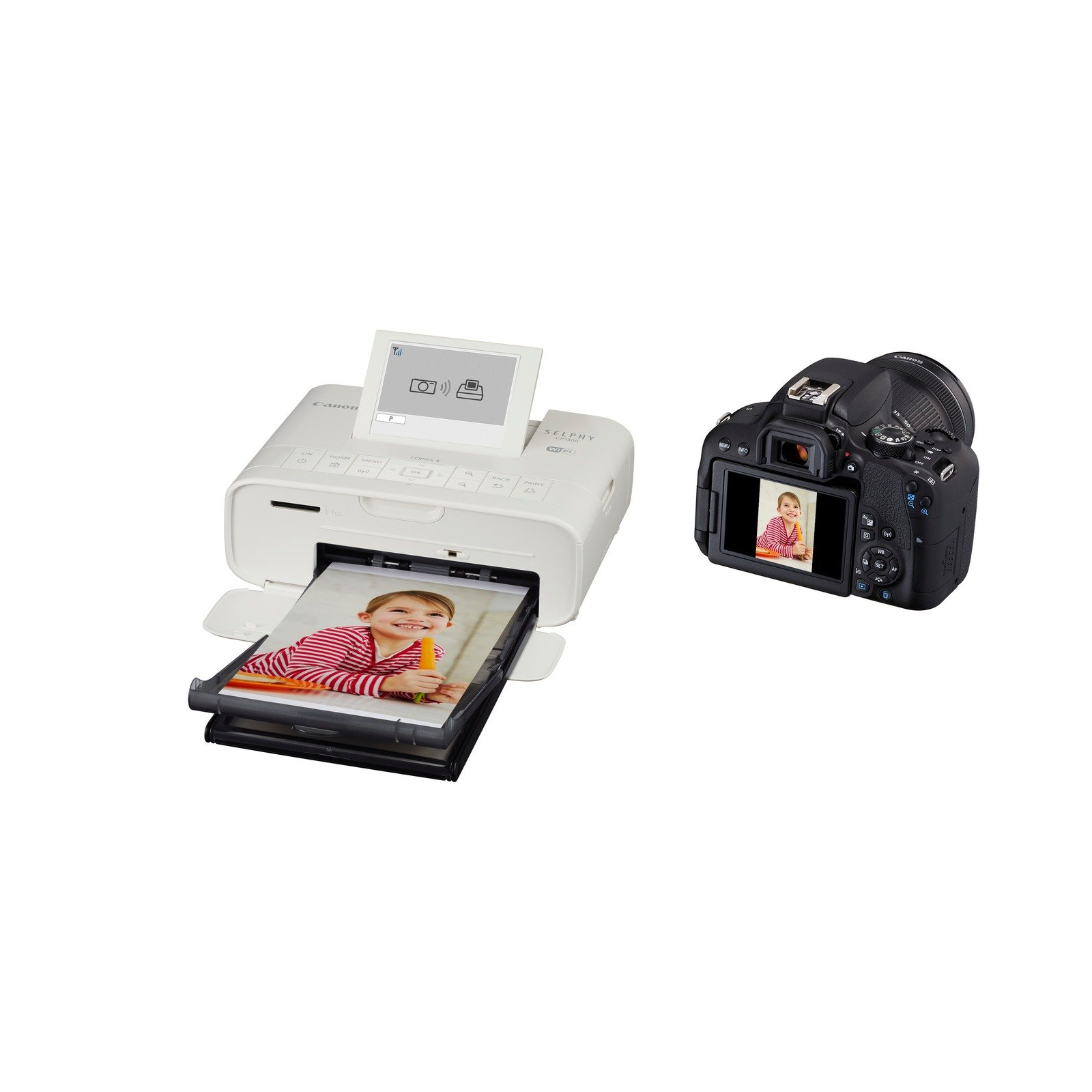 Сублимационный принтер Canon SELPHY CP-1300 White (2235C011) изображение 10