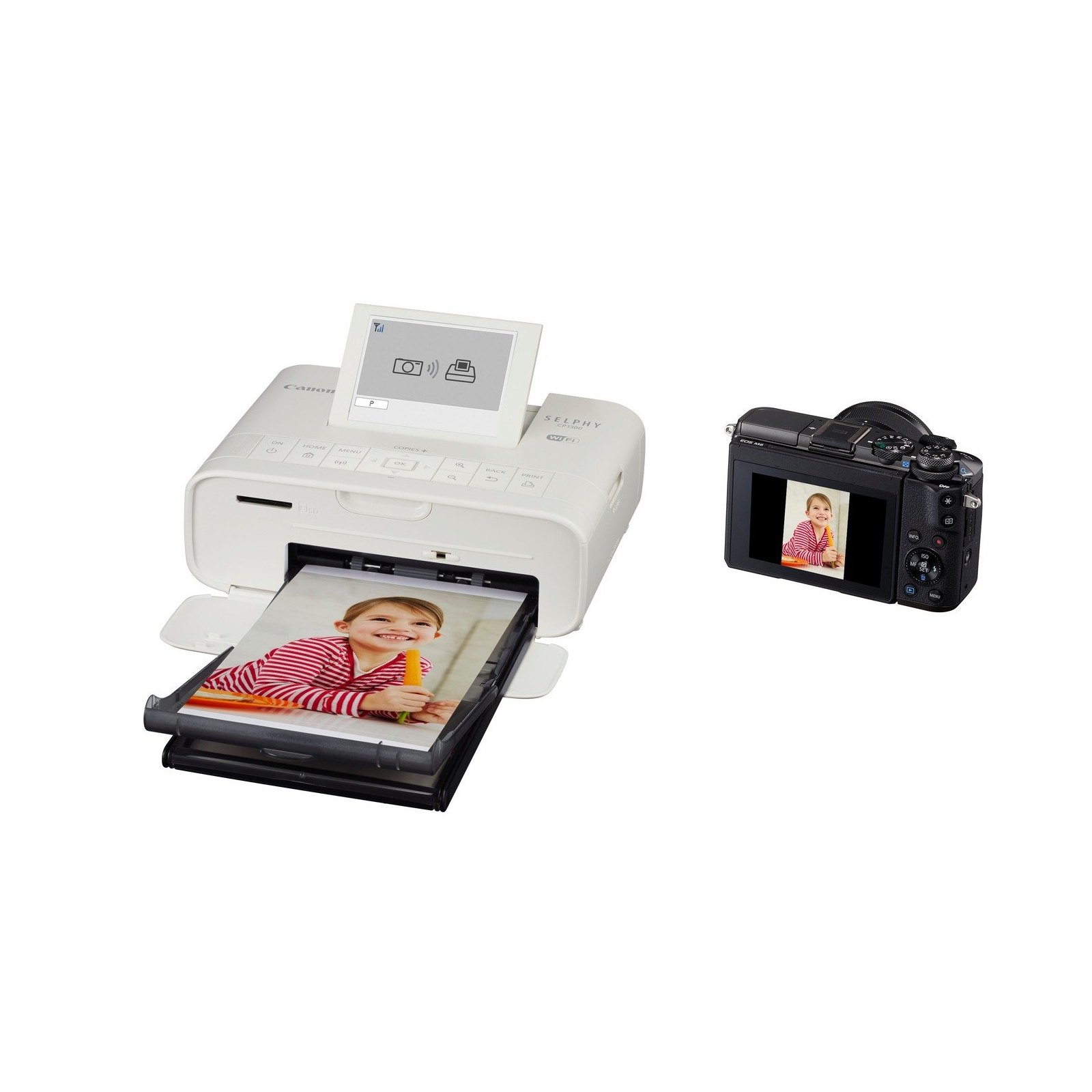 Сублімаційний принтер Canon SELPHY CP-1300 White (2235C011) зображення 8