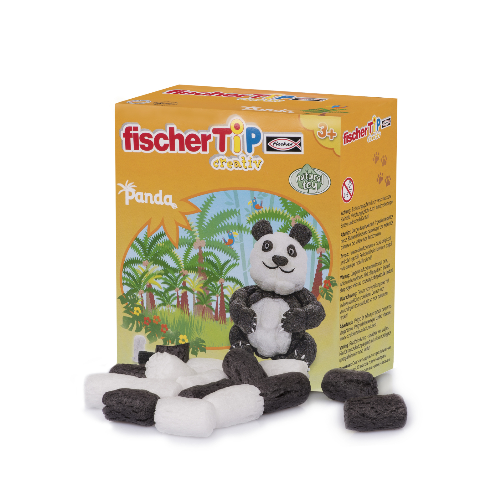 Набір для творчості fischerTIP TIP Panda Box S (FTP-533451) зображення 2