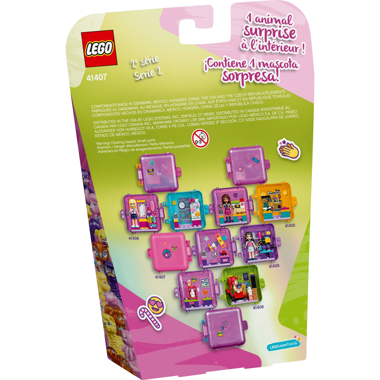 Конструктор LEGO Friends Игровая шкатулка «Покупки Оливии» 47 деталей (41407) изображение 3