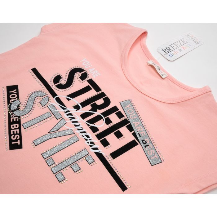 Футболка дитяча Breeze "STREET STYLE" (14309-116G-peach) зображення 3