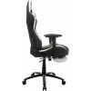 Кресло игровое GT Racer X-2534-F Black/White изображение 4