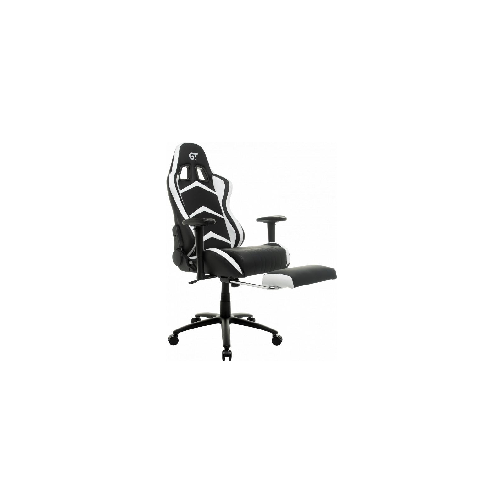 Крісло ігрове GT Racer X-2534-F Black/White зображення 7