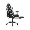 Кресло игровое GT Racer X-2534-F Black/White изображение 7