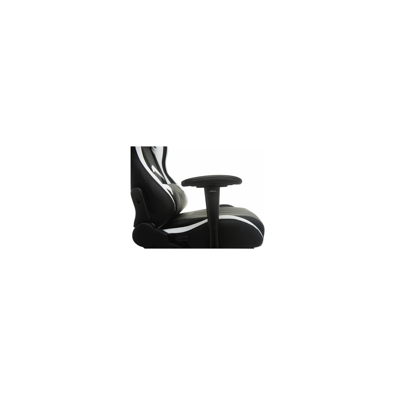 Кресло игровое GT Racer X-2534-F Black/White изображение 8