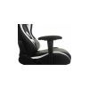 Кресло игровое GT Racer X-2534-F Black/White изображение 8