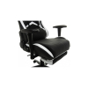 Крісло ігрове GT Racer X-2534-F Black/White зображення 9