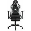 Кресло игровое GT Racer X-2534-F Black/White