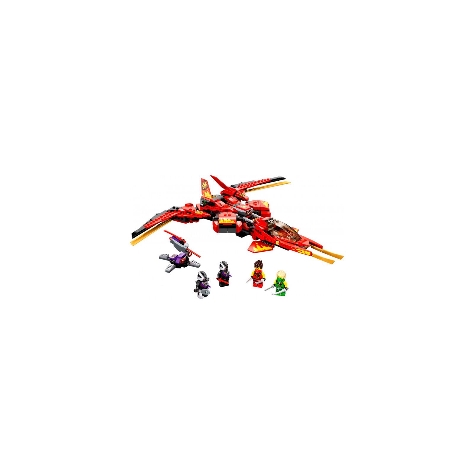 Конструктор LEGO Ninjago Истребитель Кая 513 деталей (71704) изображение 2