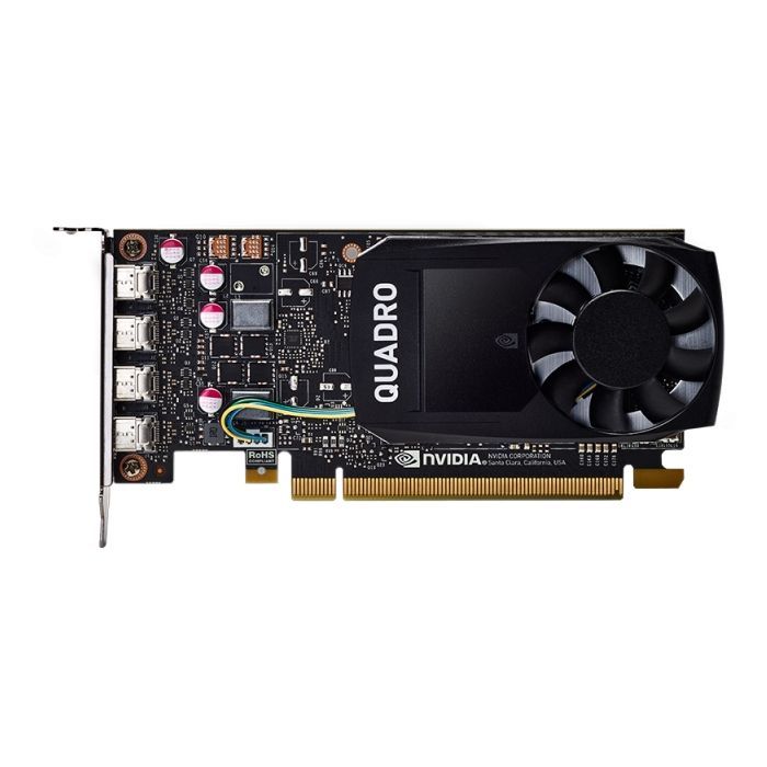 Видеокарта QUADRO P1000 4096MB PNY (VCQP1000V2-SB) изображение 2