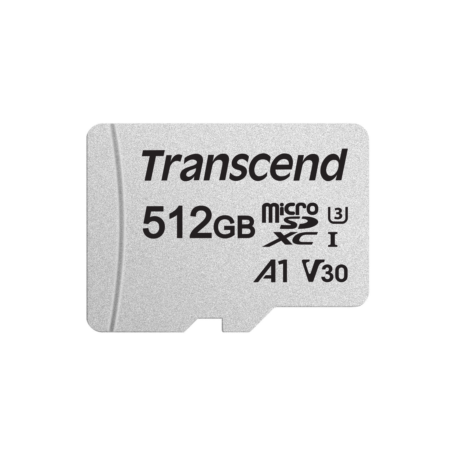 Карта пам'яті Transcend 512GB microSDXC Class 10 U3 (TS512GUSD300S-A) зображення 2