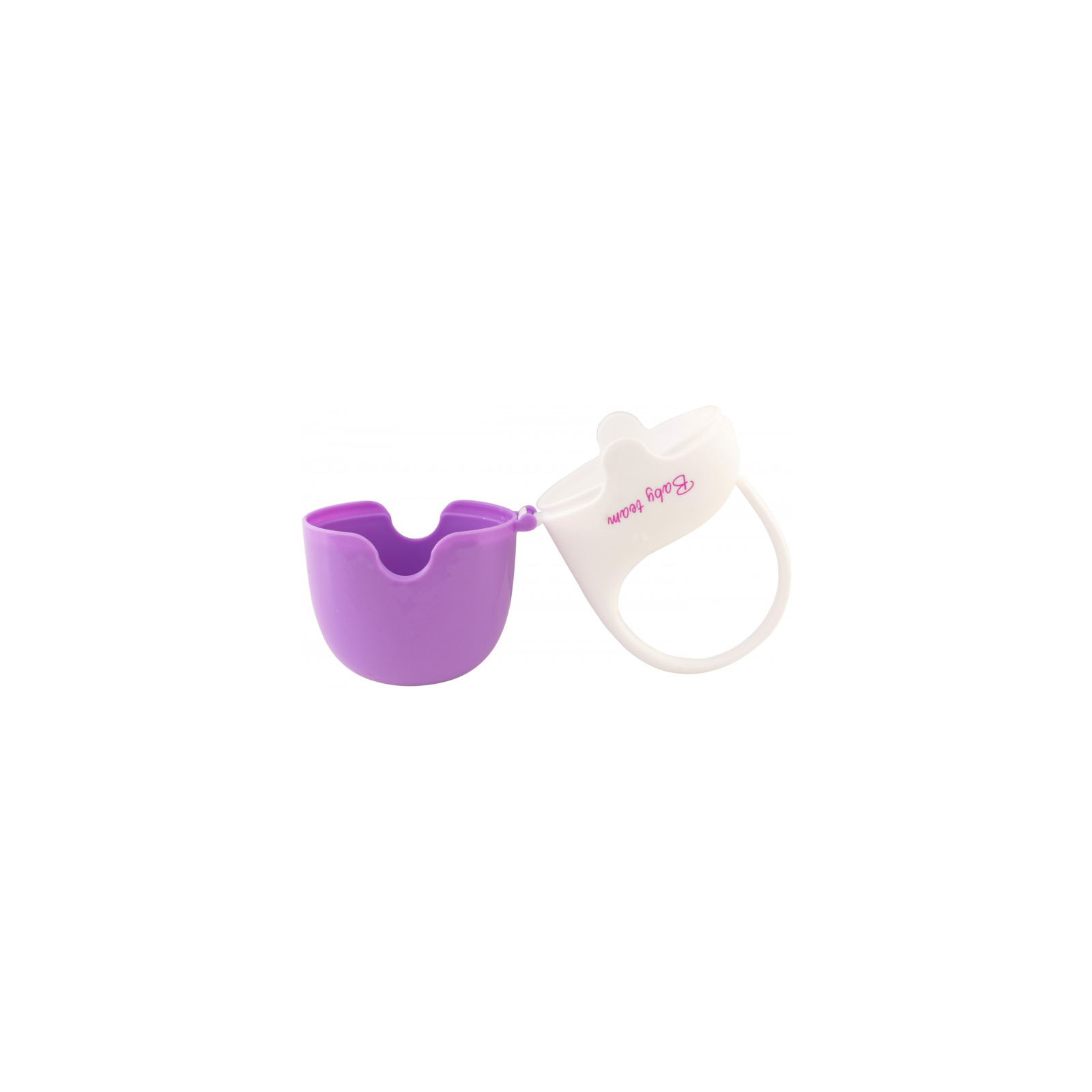 Контейнер для пустышек Baby Team фиолетово-белый (3301_фиолетово-белый) изображение 2