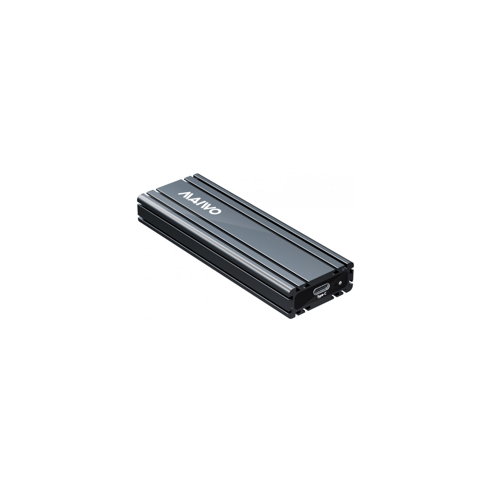 Кишеня зовнішня Maiwo M.2 SSD NVMe (PCIe) — USB 3.1 Type-C (K1686P space grey) зображення 3