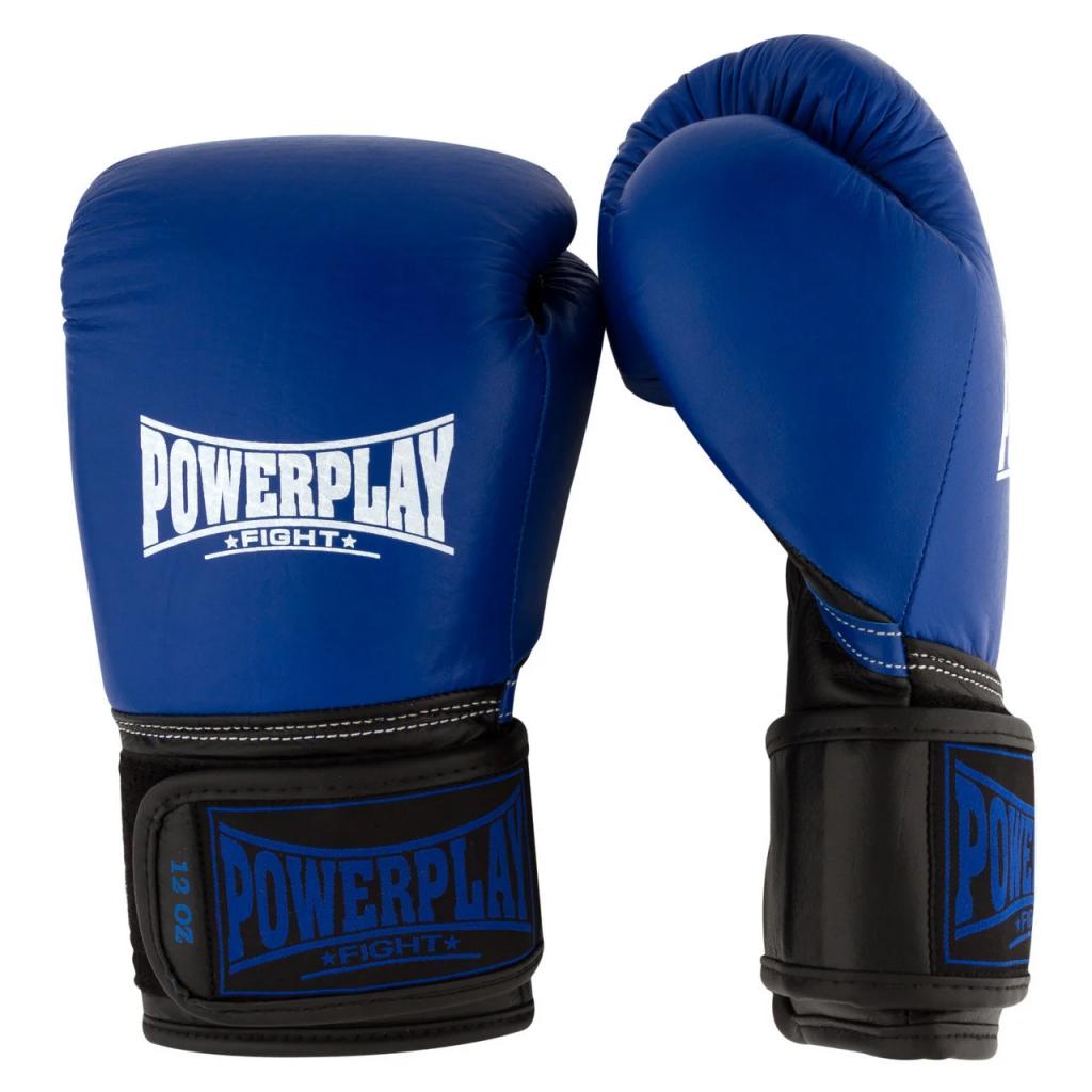 Боксерские перчатки PowerPlay 3015 14oz Blue (PP_3015_14oz_Blue) изображение 2