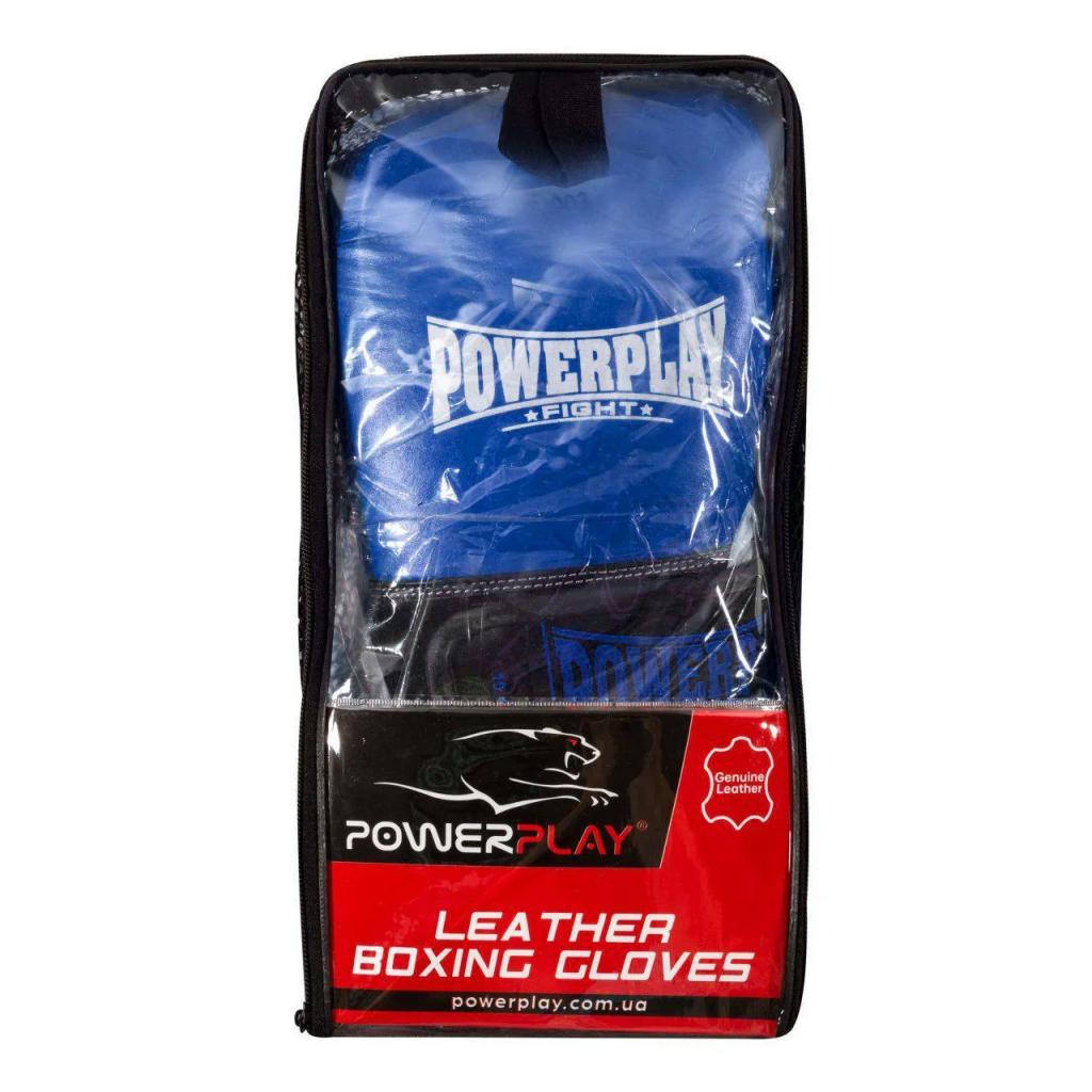 Боксерські рукавички PowerPlay 3015 14oz Blue (PP_3015_14oz_Blue) зображення 6