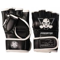 Photos - Martial Arts Gloves PowerPlay Рукавички для MMA  3056 А M Black/White  PP3056AMB (PP3056AMBlack)