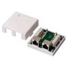 Компьютерная розетка RJ45 x2 STP 5e Kingda (KD-WP6037-C5e) изображение 2