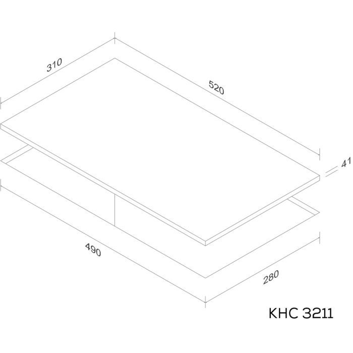 Варочна поверхня Kernau KHC 3211 зображення 2
