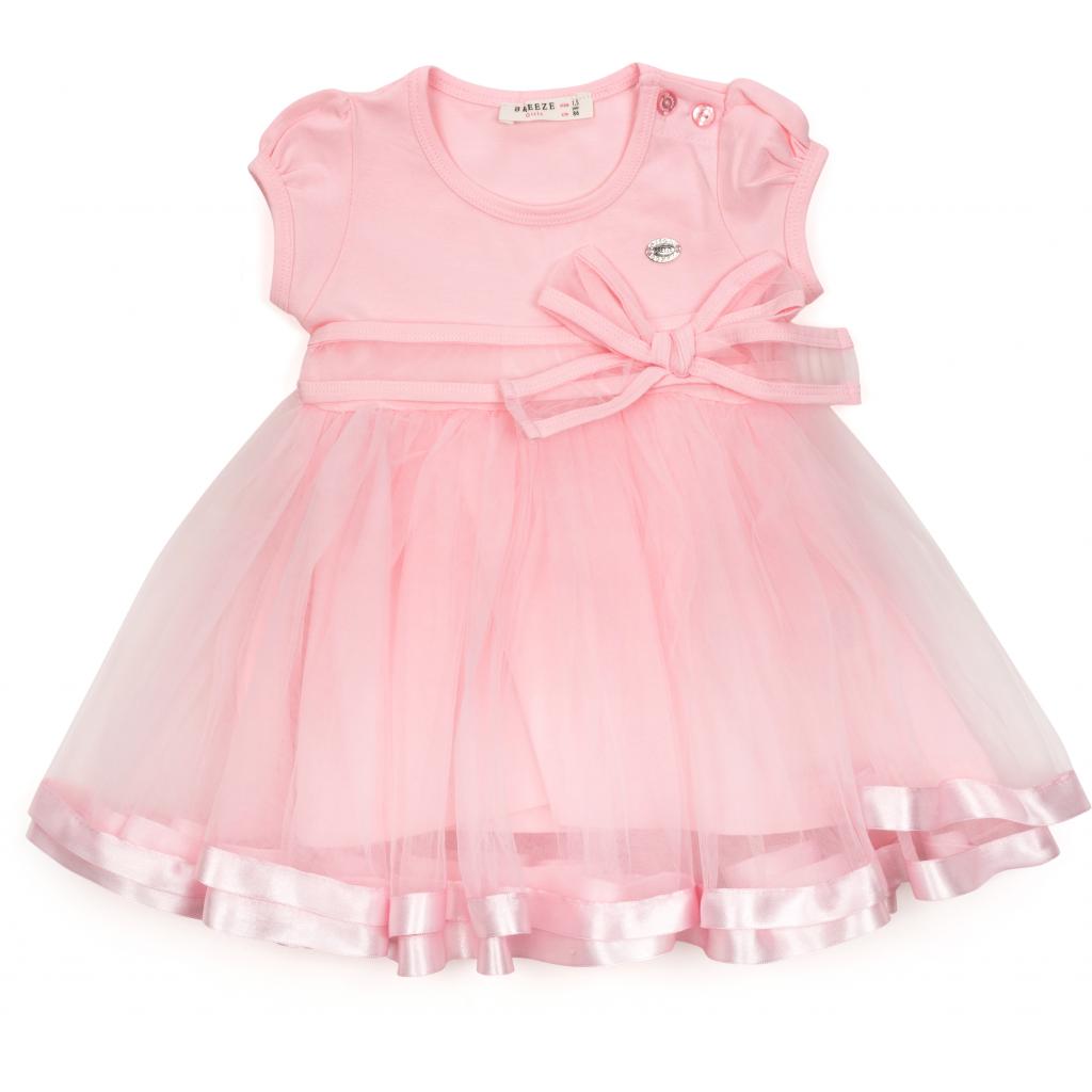 Платье Breeze с фатиновой юбкой (14251-110G-pink)
