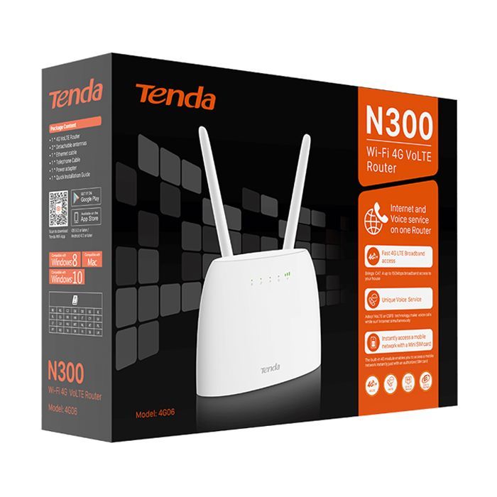 Маршрутизатор Tenda 4G06 зображення 4